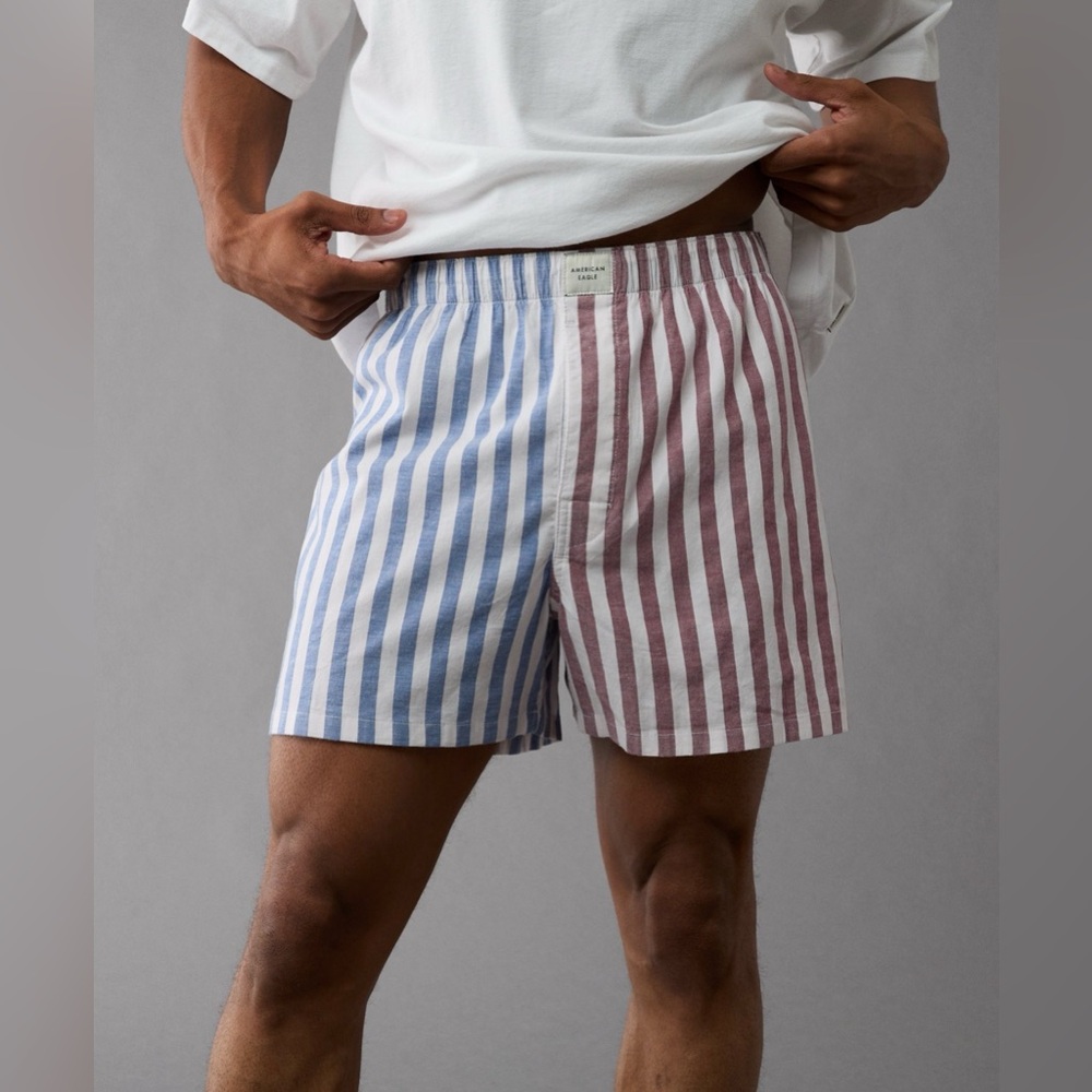 AEO Men’s Striped Stretch Boxer Shorts